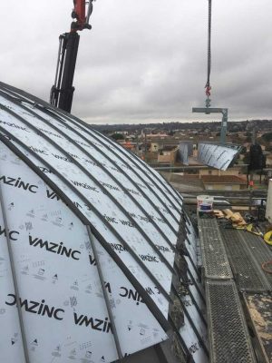 Travaux de rénovation toiture à Albi en zinc